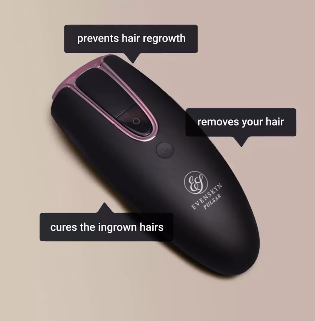 EvenSkyn® Pulsar: At-Home IPL Laser Hair Removal Handset